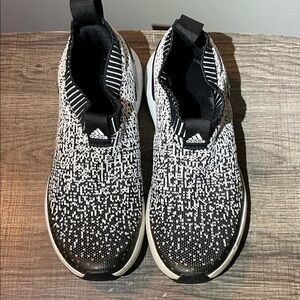 Adidas Monochrome Knit Slip-On Shoes